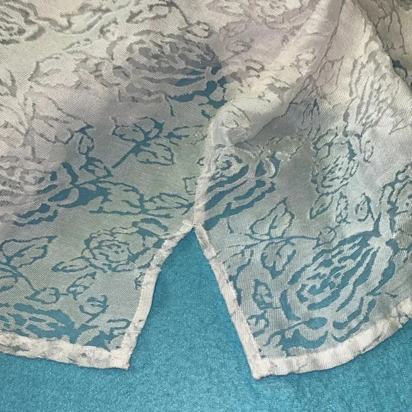 FRENCH LAUNDRY floral lace button up size XL - Picture 5 of 11